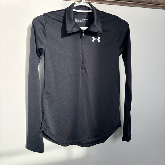 Under Armour Other - Under Armour Black Performance Zip-up - YLG